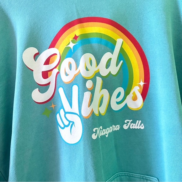 Niagara Falls Hoodie Good Vibes Size Large L - Picture 2 of 2